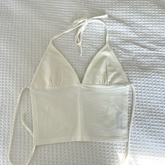 Edikted Lia Open-Back Tie Top Size Small - Picture 2 of 3